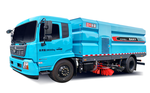 Fuel Powered Sweeper Truck